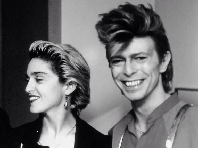Madonna expressa sua admiração pelo emblemático artista, David Bowie