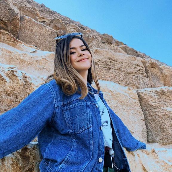 Maisa Silva relembra viagem para o Egito
