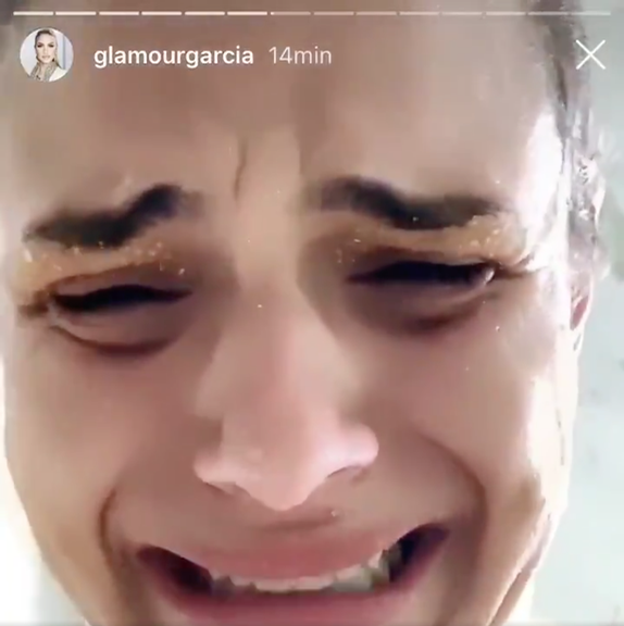 Glamour Garcia é agredida pelo ex-marido