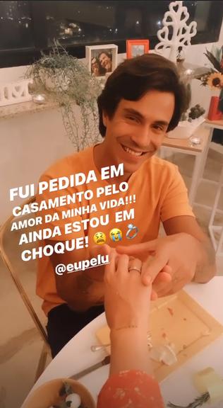 Ex-Restart PeLu e Nah Cardoso estão noivos