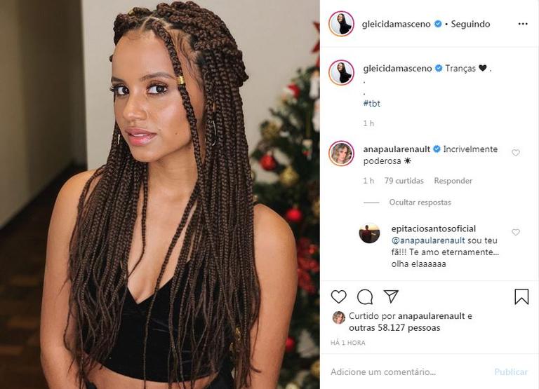 A ex-BBB relembrou o cabelo que teve em 2019 e recebeu inúmeros elogios de seus seguidores 