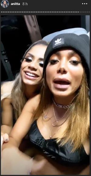 Anitta conta sobre mordida de Lexa