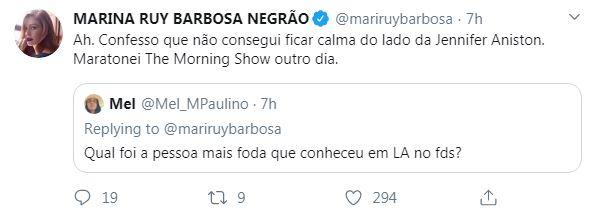Marina Ruy Barbosa responde fãs