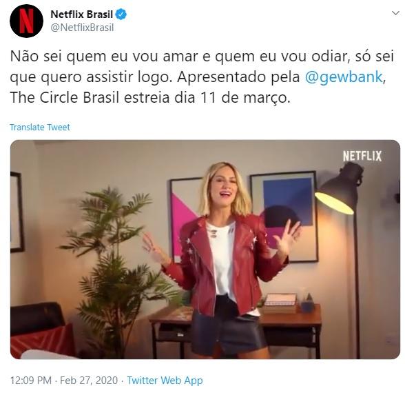 Netflix divulga novo vídeo de reality apresentado por Giovanna Ewbank