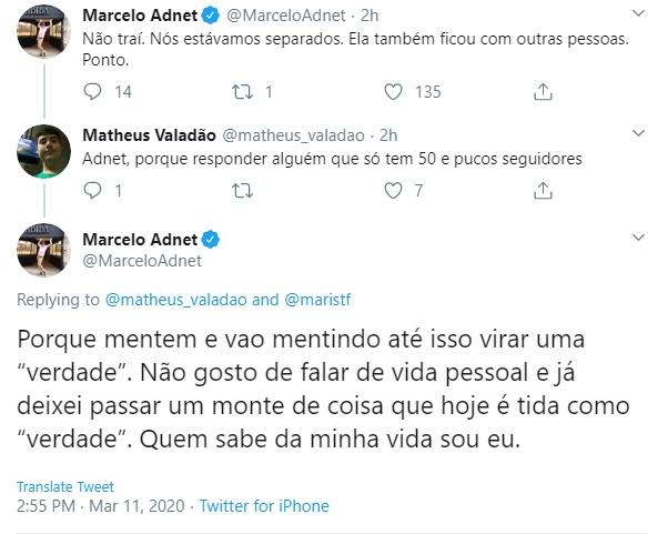 Marcelo Adnet rebate comentário