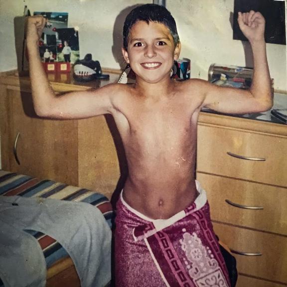 Felipe Prior na infância