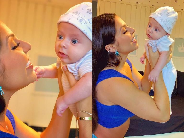 Andressa Ferreira encanta seguidores ao compartilhar momento fofo com seu filho Bento
