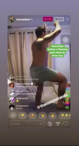 Thammy Miranda dança Conga