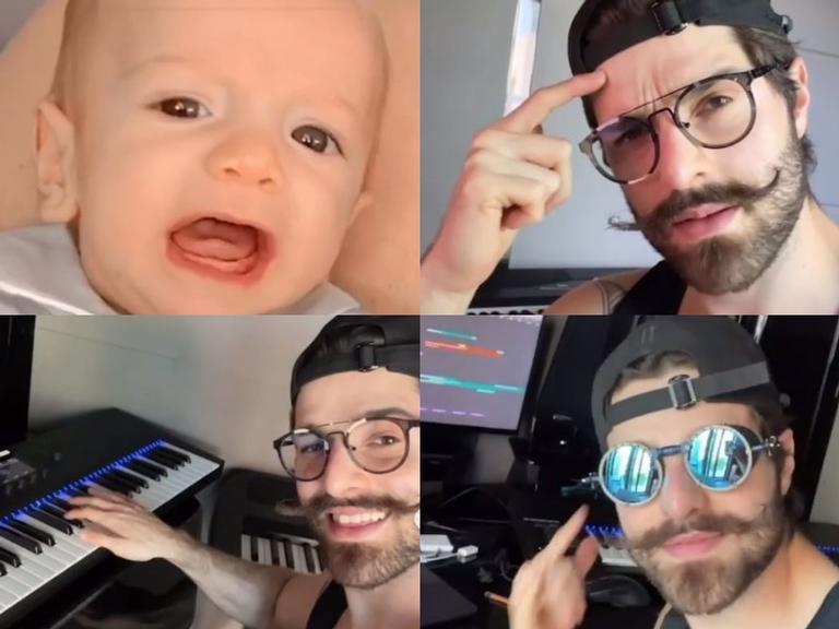 Alok utiliza barulhinhos feitos por seu filho recém nascido para produzir uma nova música 