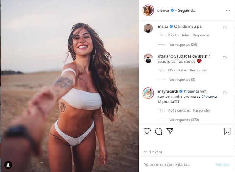 Mayra Cardi dá em cima de Bianca Andrade