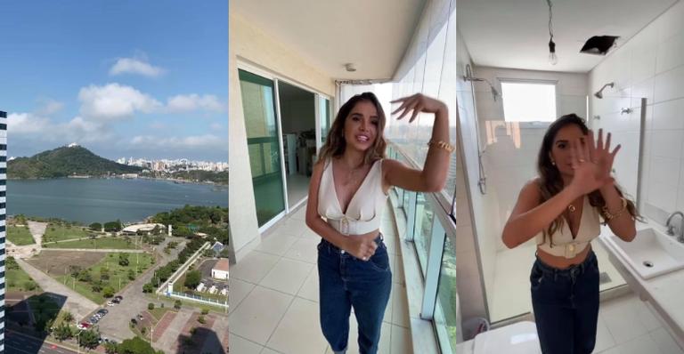 Gizelly Bicalho faz vídeo de tour pelo seu novo apartamento