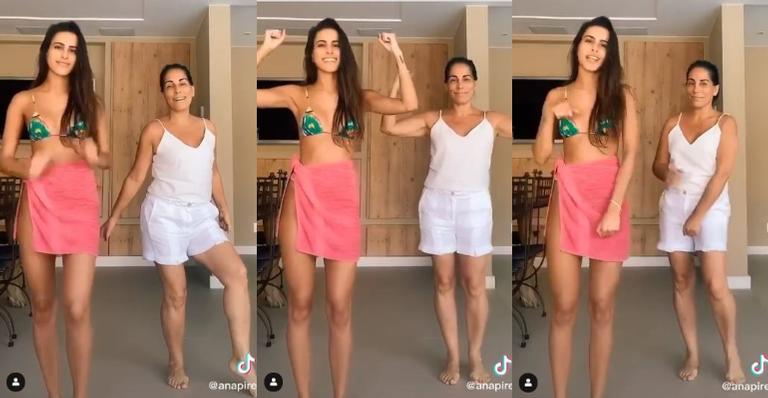 Glória Pires diverte ao publicar vídeo dançando com a filha