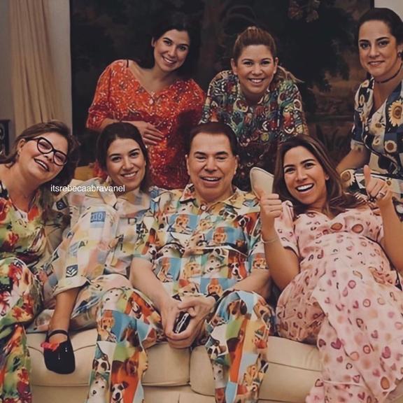Filha de Silvio Santos relembra festa do pijama em família