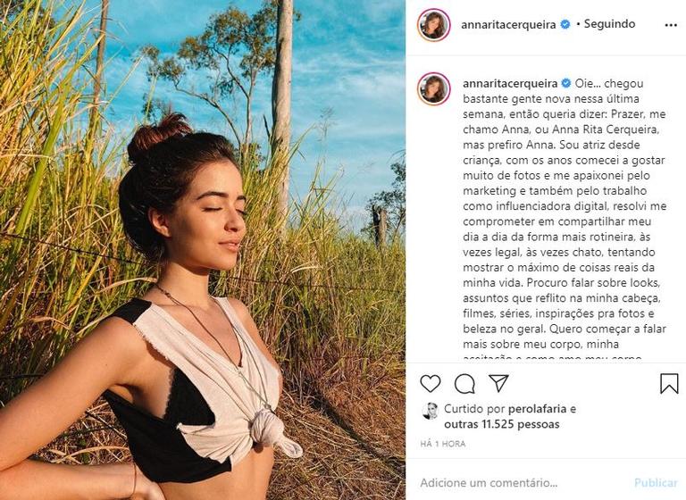 Anna Rita Cerqueira revela planos para o futuro