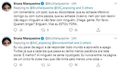 Bruna Marquezine desabafa sobre briga entre fãs