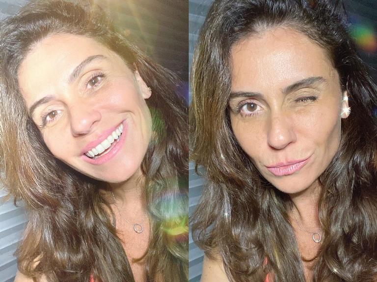 Giovanna Antonelli inicia o dia compartilhando lindos cliques em rede social