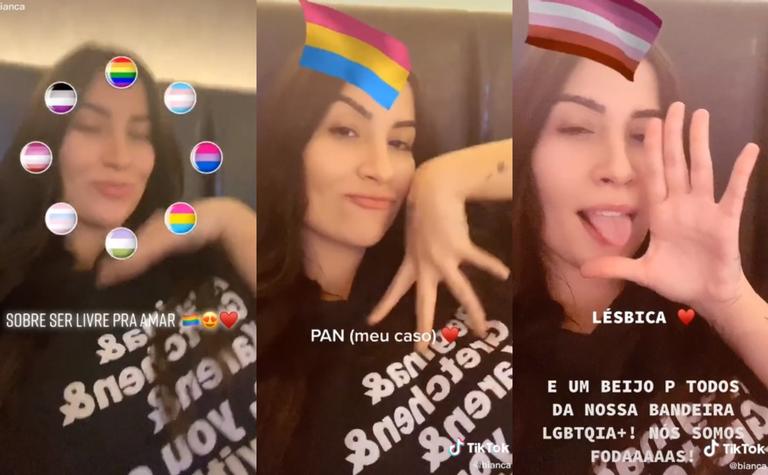 Bianca Andrade assume pansexualidade