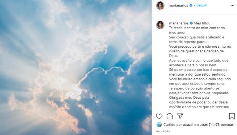 Mariana Rios desabafa após aborto espontâneo