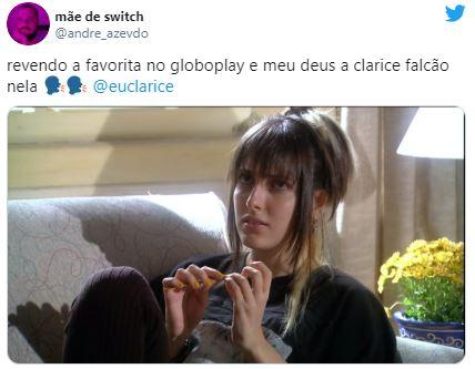 Clarisse Falcão relembra participação em novela da Globo