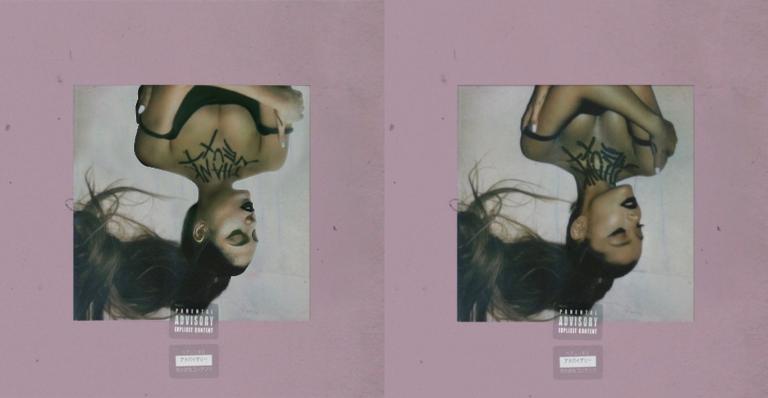 Mari Gonzalez choca ao recriar capa de CD de Ariana Grande