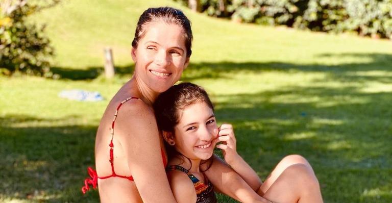 Ingrid Guimarães comenta sobre o rápido crescimento de sua filha, Clara 