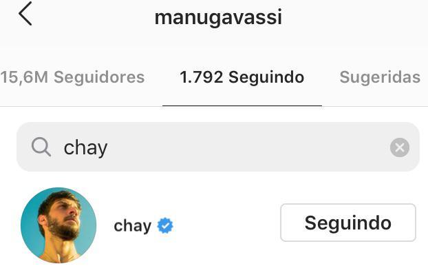 Manu Gavassi e Chay Suede voltam a se seguir no Instagram