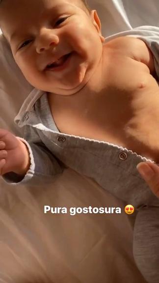 Biah Rodrigues publica vídeo do filho, Theo, e se derrete