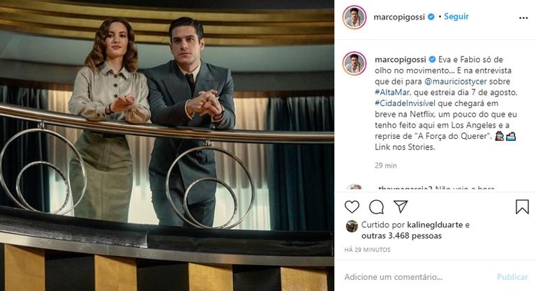 Marco Pigossi estreará em duas novas séries da Netflix