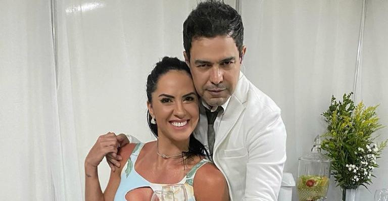 Graciele Lacerda dá detalhes de festa surpresa que preparou para Zezé ...