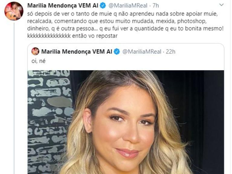 Após compartilhar lindo clique, Marília Mendonça se irrita com comentários maldosos 