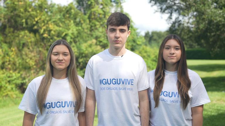 Família de Gugu lançam campanha de doação de órgãos