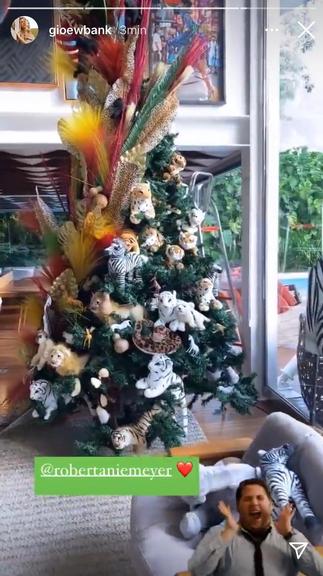 Giovanna Ewbank árvore de Natal