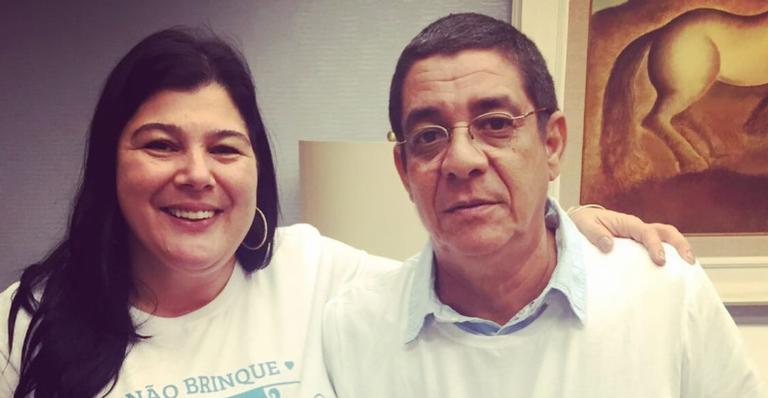 Zeca Pagodinho celebrou em suas redes os 34 anos que viveu ao lado de Monica Silva 