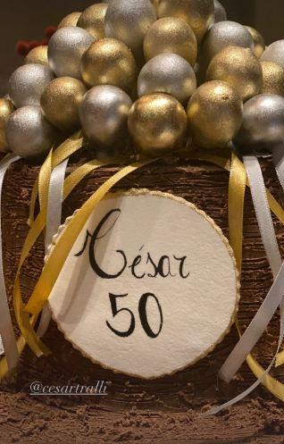Ticiane Pinheiro mostra celebração do aniversário de Cesar Tralli