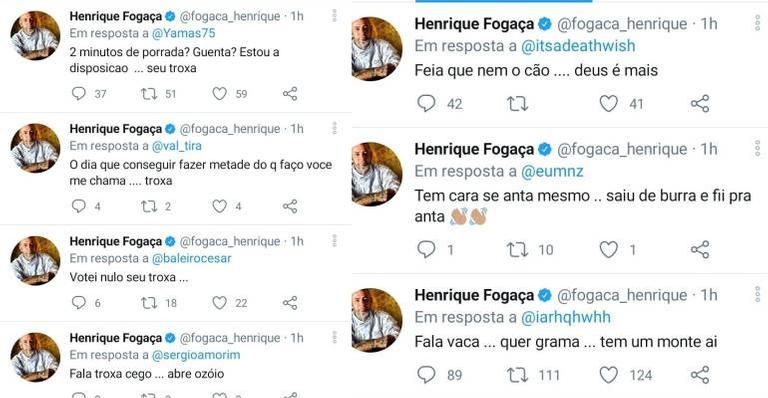 Henrique Fogaça gera polêmica e ataca fãs ao falar da Covid