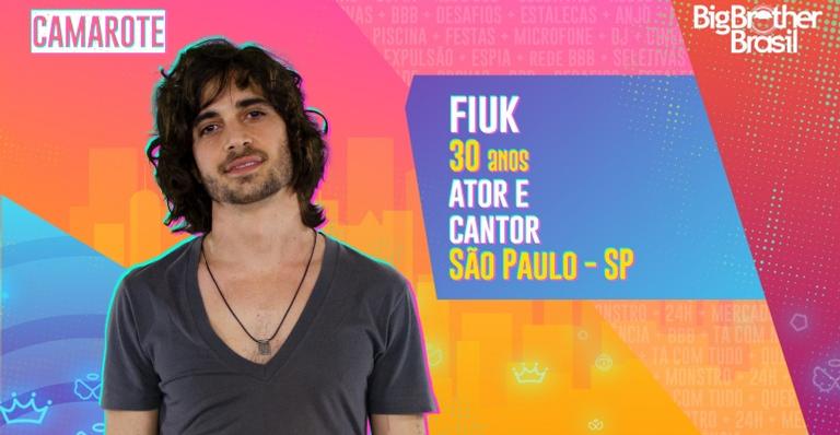 O filho do cantor Fábio Jr foi confirmado no reality show global 