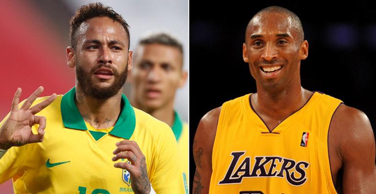 Neymar Jr. mostra tatuagem na perna inspirada em Kobe Bryant, que faleceu em 2020