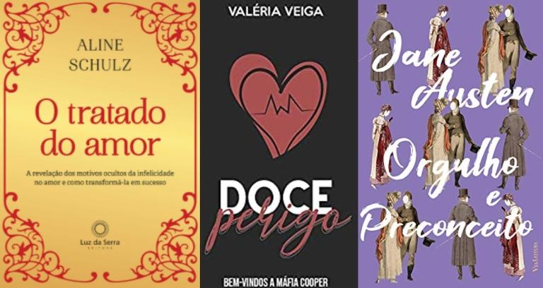 Selecionamos eBooks de diferentes estilos para te inspirar a conhecer novas histórias no Valentine’s Day