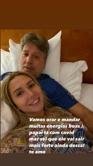 Filha diz que Renato Gaúcho está com Covid-19