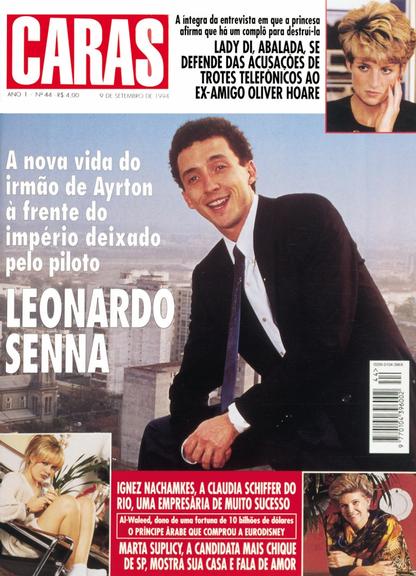 Relembre as capas da revista CARAS com Ayrton Senna 