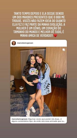 Bianca Andrade se declara para Marcela Mc Gowan