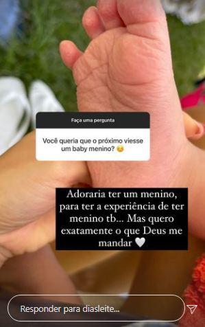 Carol Dias mostra tatuagem para Kaká e revela que está tentando engravidar