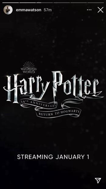 Harry Potter Return to Hogwarts é confirmado por Emma Watson