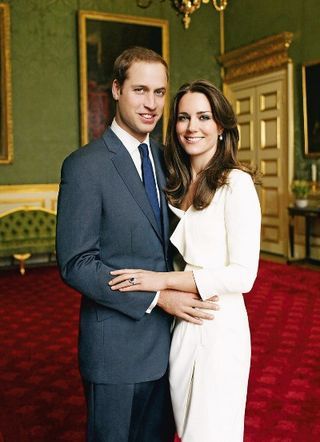 Retrato da felicidade de William e sua Kate