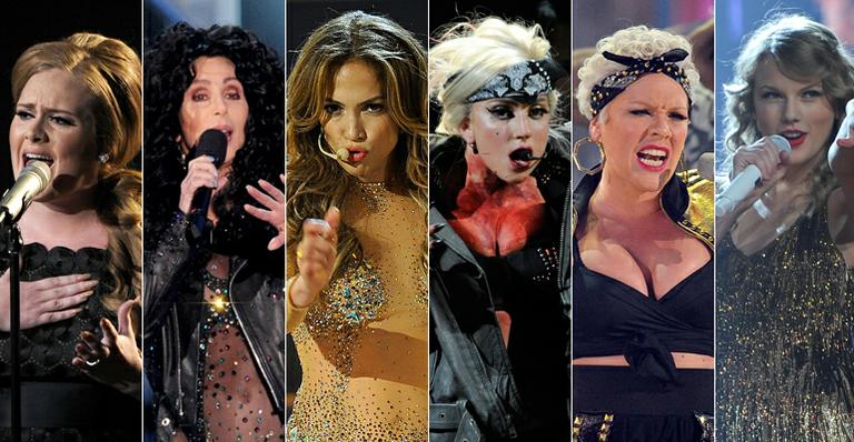 Elas nunca fizeram shows no Brasil: qual cantora você gostaria de ver em 2012?