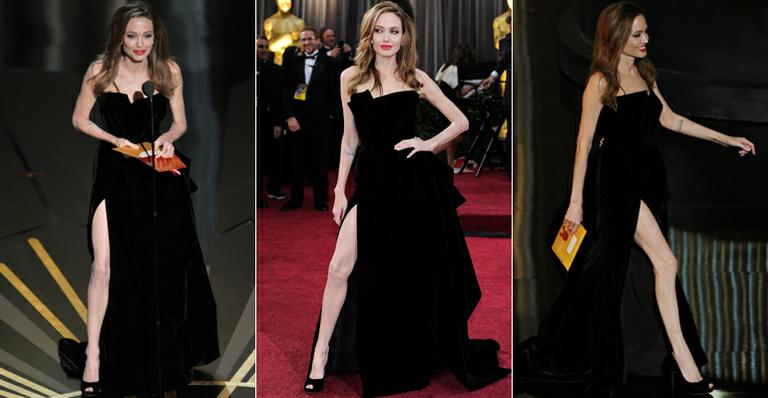 Após piadas, <strong>Angelina Jolie</strong> pretende mostrar ainda mais as pernas em premiação