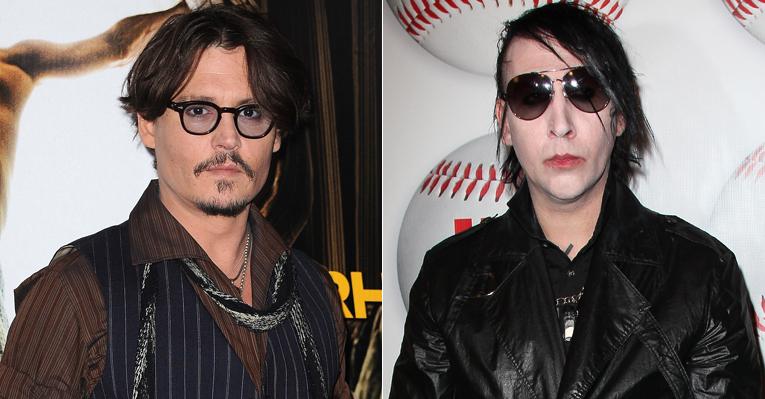 <strong>Johnny Depp</strong> fará dueto com <strong>Marilyn Manson</strong>