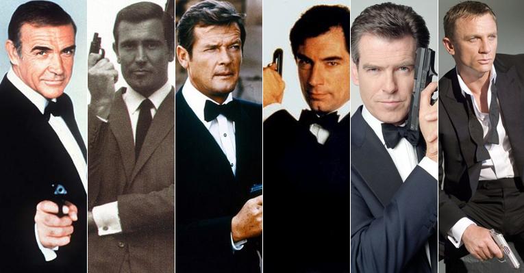 James Bond completa 50 anos; relembre os atores que fizeram o agente 007 no cinema!