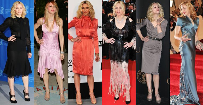 A evolução do estilo de <strong>Madonna</strong>: 30 looks usados pela diva pop