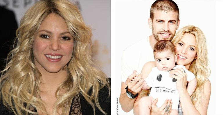 <strong>Shakira</strong> mostra foto da família reunida em rede social